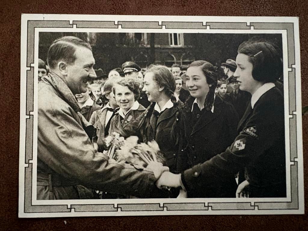 Originele postkaart Hitler 1939, Verzamelen, Militaria | Tweede Wereldoorlog, Ophalen of Verzenden