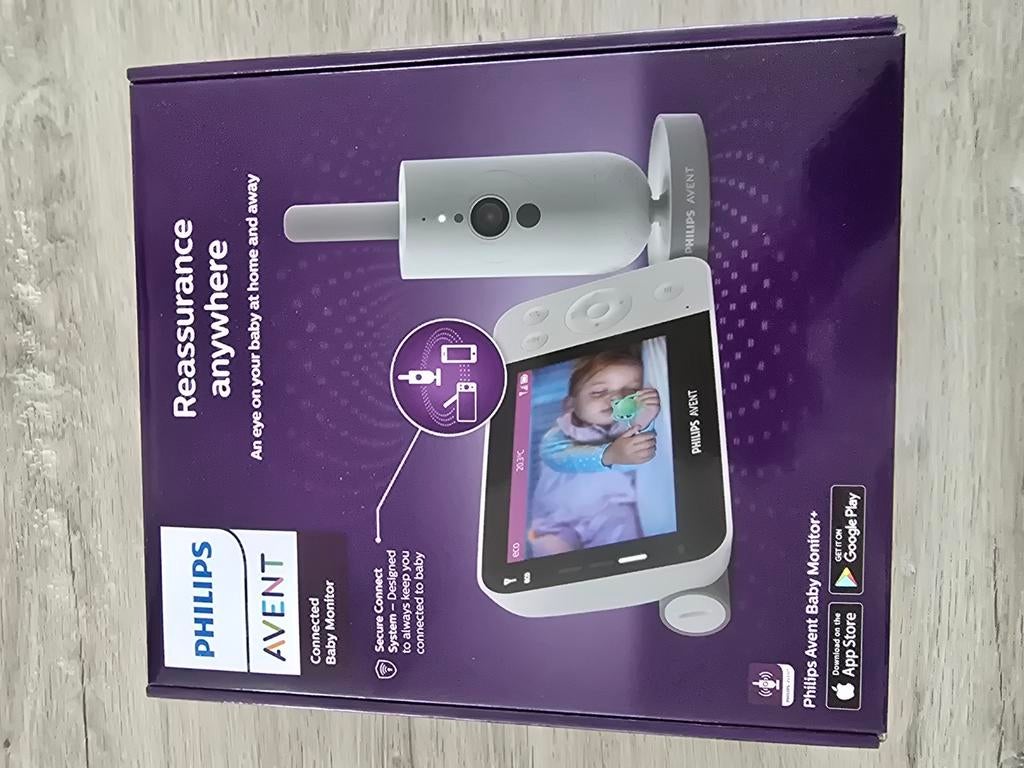 Philips Avent Connected SCD923/26 Beeldbabyfoon - Nieuw, Kinderen en Baby's, Babyfoons, Ophalen of Verzenden, Nieuw, 250 meter of meer