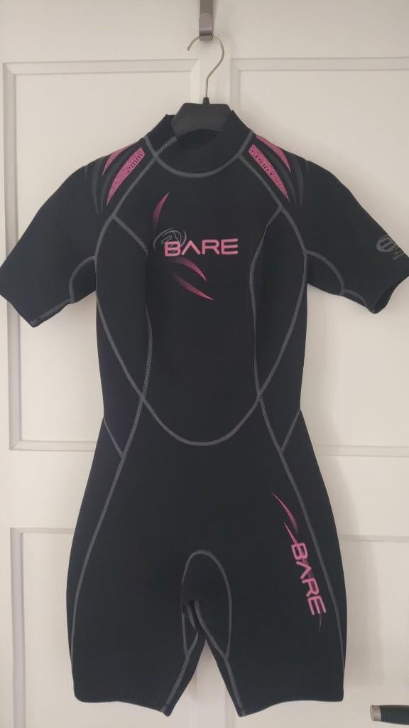 Bare Sport duikpak Shorty 2mm, dames mt 6, Watersport en Boten, Ophalen of Verzenden, Nieuw, Duikpak