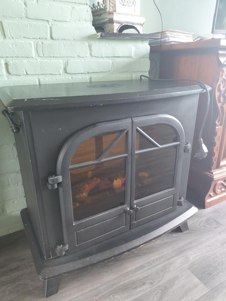 Electrische sfeerhaard, Ophalen, Gebruikt, Elektrisch, Overige soorten