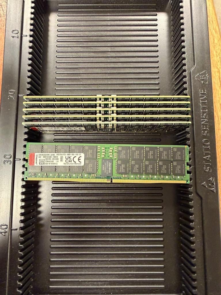 Kingston 64GB DDR5 2Rx4 4800B, Kingston, 4800B, Server, Zo goed als nieuw