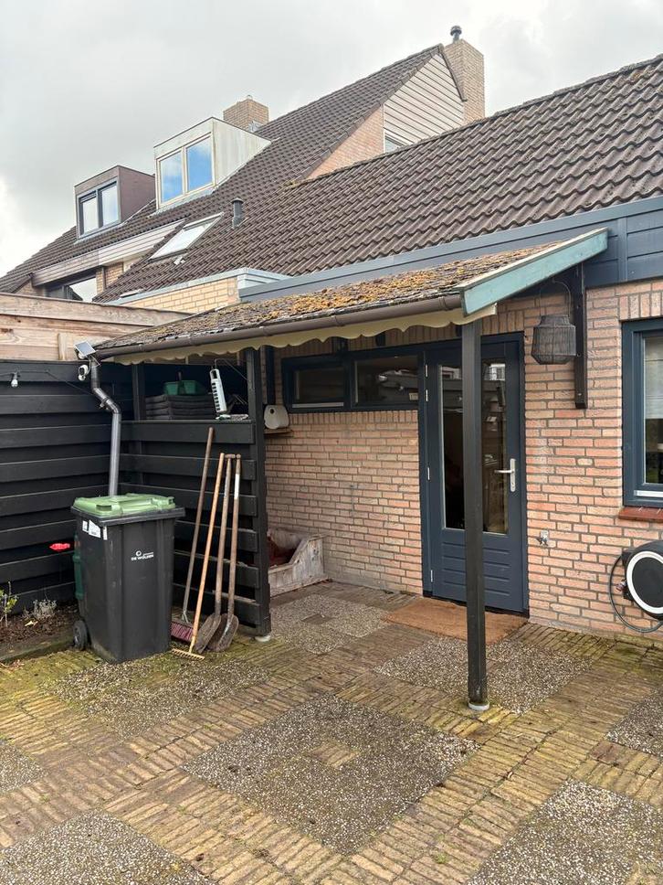GRATIS - Houten overkapping, Tuin en Terras, Overkappingen, Gebruikt, Overige typen, Ophalen