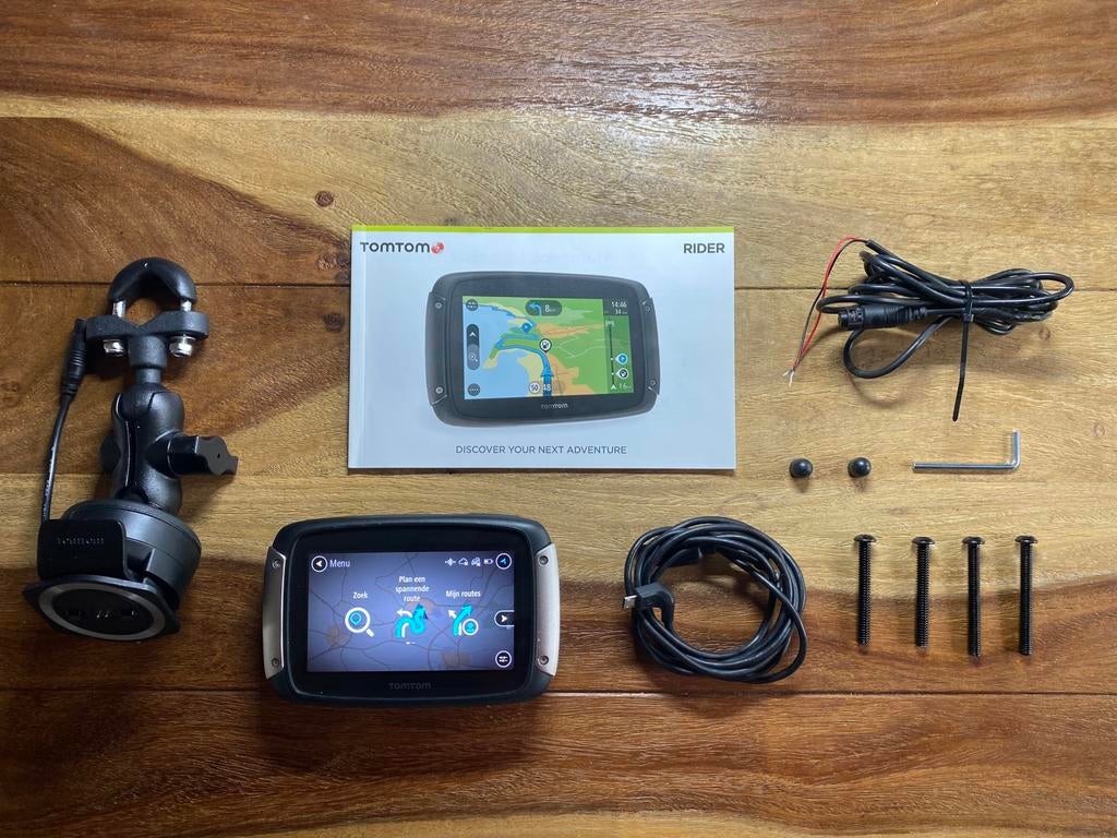 TomTom Rider 450 - Compleet, Motoren, Accessoires | Navigatiesystemen, Gebruikt, Ophalen of Verzenden