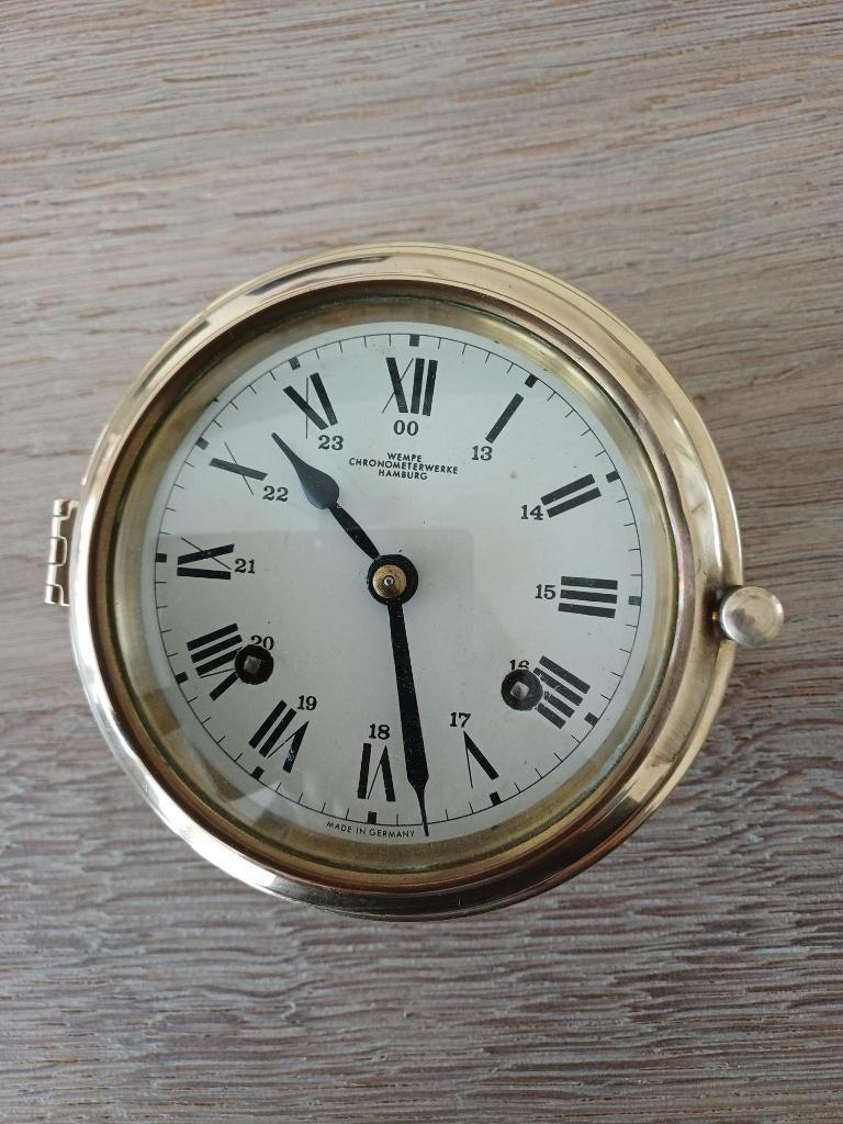 Scheepsklok Wempe Chronometerwerke Hamburg, Ophalen of Verzenden