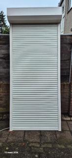 rolluik 1,03 x 2,42 bxh Somfy afstandsbediening ral 9001, Doe-het-zelf en Verbouw, Rolluiken, Ophalen, 200 cm of meer, Zo goed als nieuw