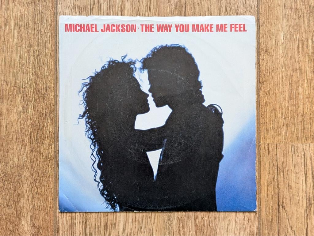 The Way You Make Me Feel Michael Jackson 7" Single 45RPM 45T, Cd's en Dvd's, Vinyl Singles, Gebruikt, 7 inch, Single, Ophalen of Verzenden