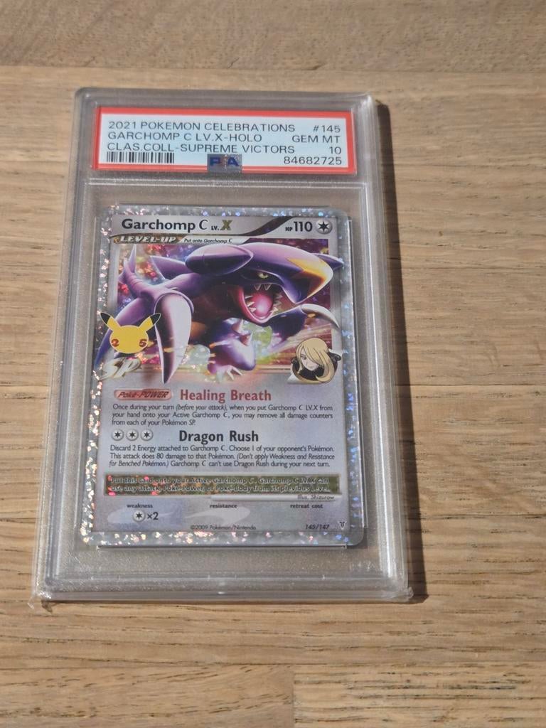Garchomp celebrations psa 10, Ophalen of Verzenden, Zo goed als nieuw