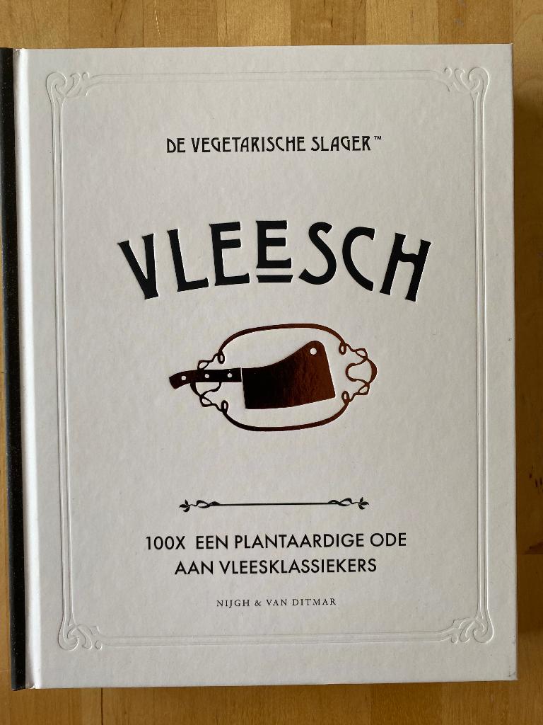 Nieuw! Vleesch vegetarische slager Kookboek, Vegetarisch, Nieuw, Hoofdgerechten, Ophalen of Verzenden