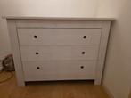 Ruime Bopita ladenkast / commode, white was, 3 laden, Kinderen en Baby's, Ophalen, 50 tot 70 cm, Voetruimte, 100 cm of meer