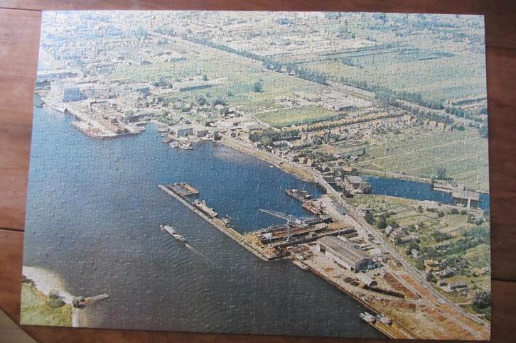 Legpuzzel Scheepswerf De Merwede Hardinxveld-Giessendam, Verzamelen, Scheepvaart, Zo goed als nieuw, Overige typen, Ophalen of Verzenden