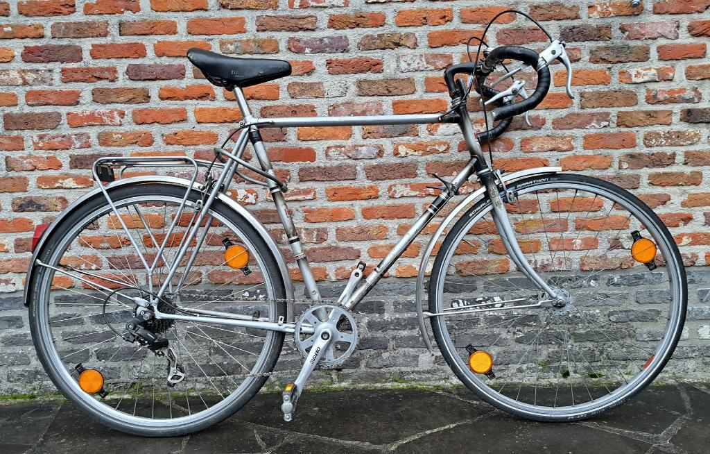 Retro koersfiets, Minder dan 10 versnellingen, Gebruikt, Staal, Ophalen