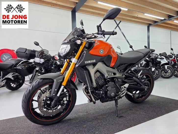 SCHITTERENDE YAMAHA MT 09 ABS 2015 18.117 km | HD-VIDEO!!, Motoren, Motoren | Yamaha, Bedrijf, Naked bike, 3 cilinders, Motorrijbewijs A