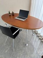 Molteni & C bureau met Arco Mikado stoel, Huis en Inrichting, Bureaus, Ophalen, Gebruikt, Hout, Bruin