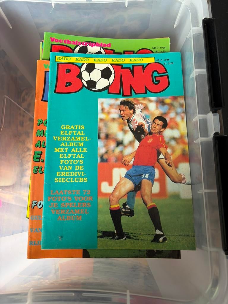 Boing  voetbal. Tijdschriften ( grote partij), Boeken, Ophalen of Verzenden, Zo goed als nieuw