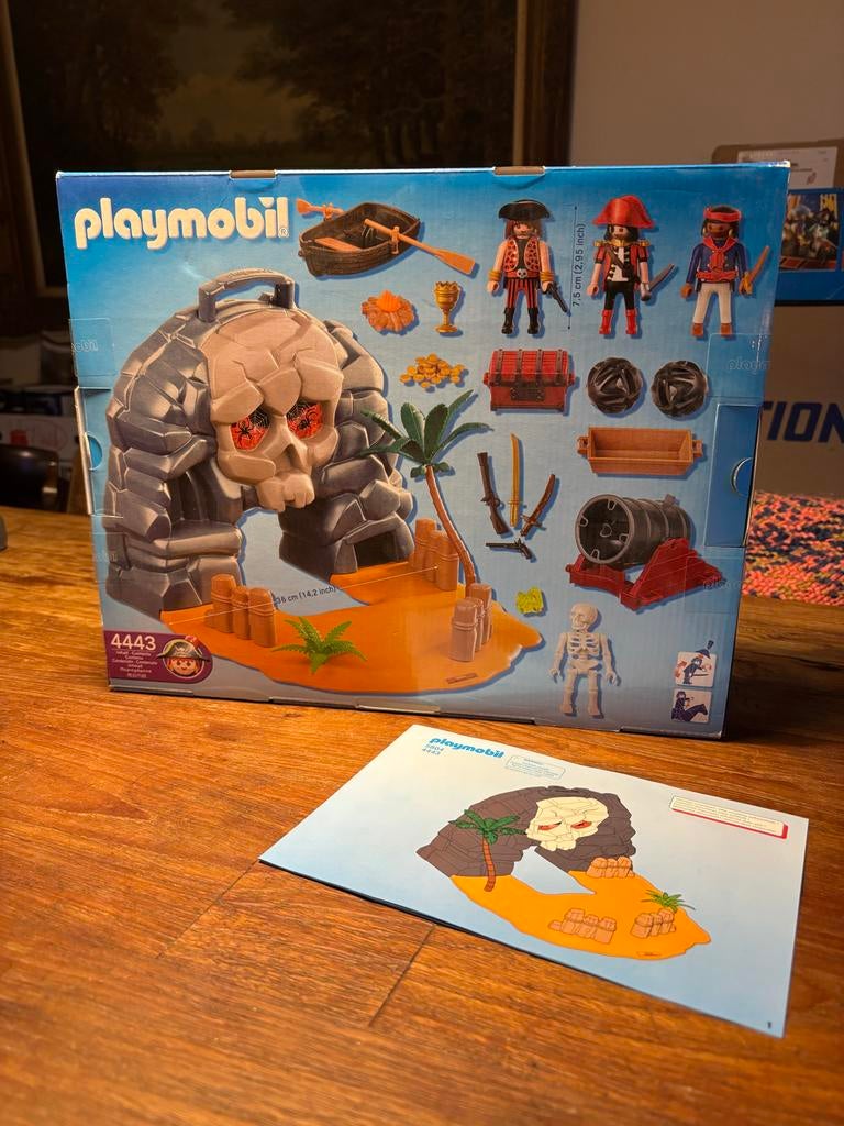 Playmobil Pirates 4443 | Goede staat + Extra's, Ophalen of Verzenden, Zo goed als nieuw, Complete set