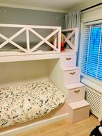 Stapelbed (handgemaakt), Ophalen of Verzenden, Zo goed als nieuw, Tweepersoons, Stapelbed