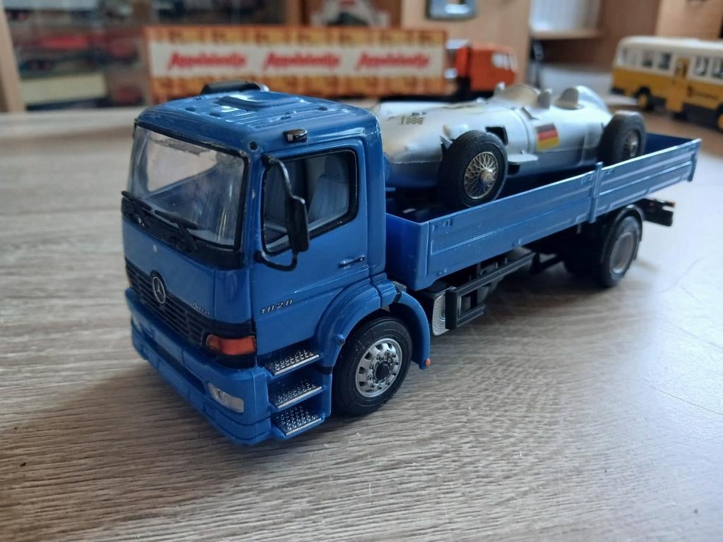 Mercedes met lading, Ophalen of Verzenden, Bus of Vrachtwagen, Wsi