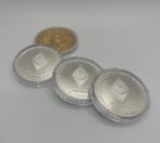 ETH 3 X 1 oz .999 Zilver + COA's & Hologram stickers (DIY), Verzenden, Zilver