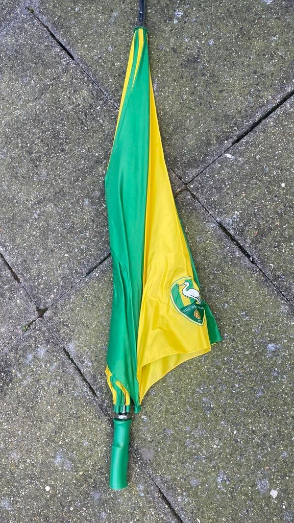 Ado Den Haag paraplu, Sieraden, Tassen en Uiterlijk, Paraplu's, Ophalen of Verzenden, Gebruikt, Groen