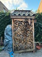 Droog Brandhout Haardhout - 2 kuub gestapeld, Tuin en Terras, Haardhout, Minder dan 3 m³, Ophalen, Overige houtsoorten, Blokken