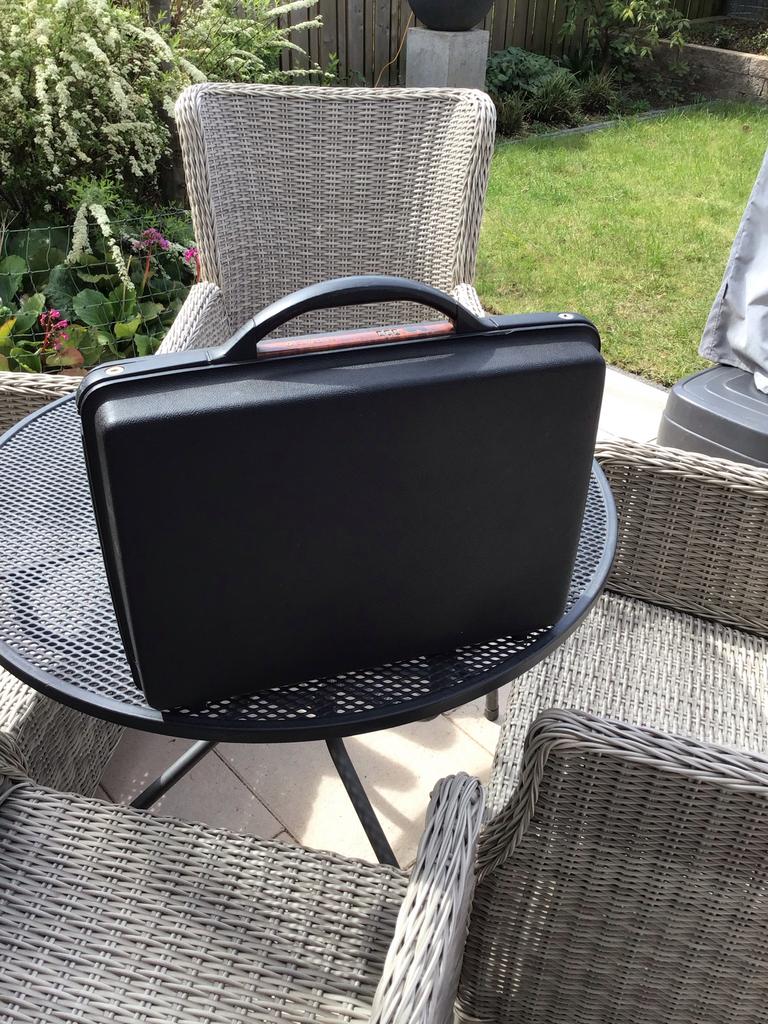 Samsonite attaché koffer, Ophalen, 40 tot 60 cm, Gebruikt, Zwart