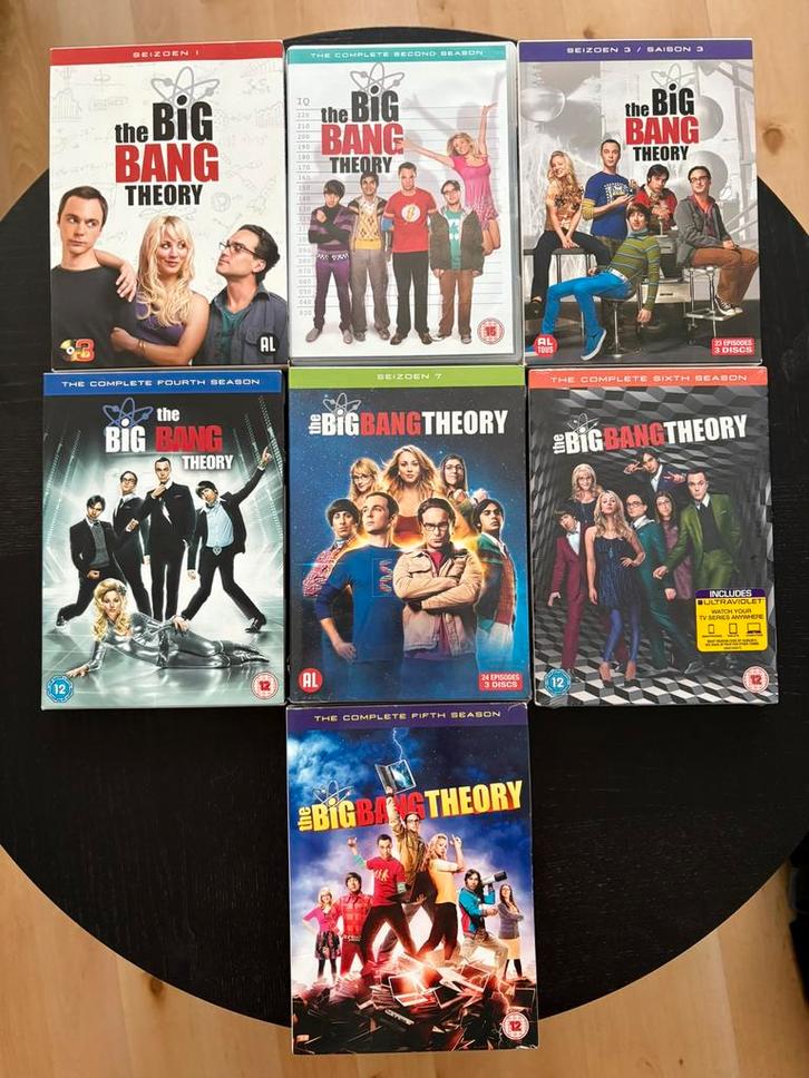 The Big Bang Theory DVD Seizoenen 1-7 !!!!!!!, Cd's en Dvd's, Dvd's | Tv en Series, Zo goed als nieuw, Komedie, Alle leeftijden