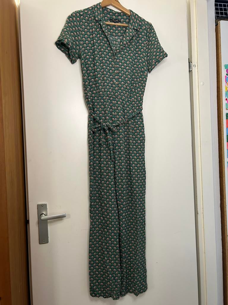 Dames jumpsuit merk King Louie maat S/36 - als nieuw, Kleding | Dames, Jumpsuits, Ophalen of Verzenden, Zo goed als nieuw, Maat 36 (S)