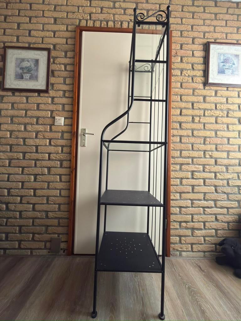 Elegante  zwart sierkastje ijzer IKEA Ronnskar 42x176cm, Huis en Inrichting, Ophalen, Zo goed als nieuw