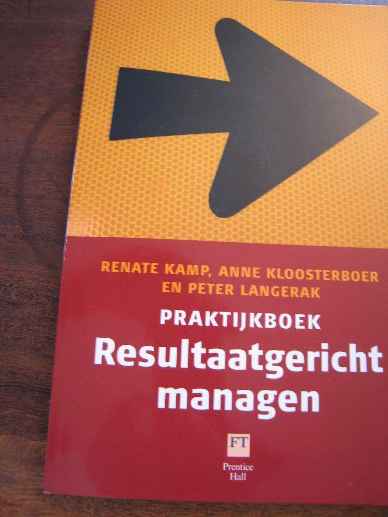 Resultaat gericht managen, Ophalen of Verzenden, Beta, Zo goed als nieuw, HBO