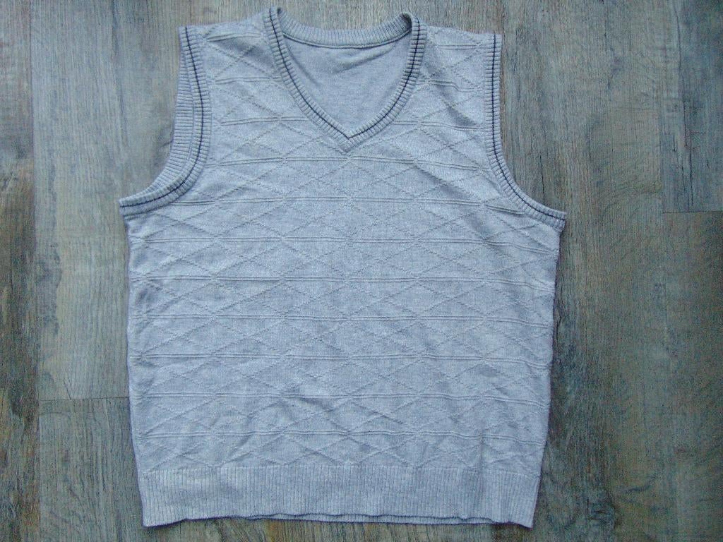 Spencer trui grijs maat L, Ophalen of Verzenden, Zo goed als nieuw, Maat 52/54 (L), Grijs