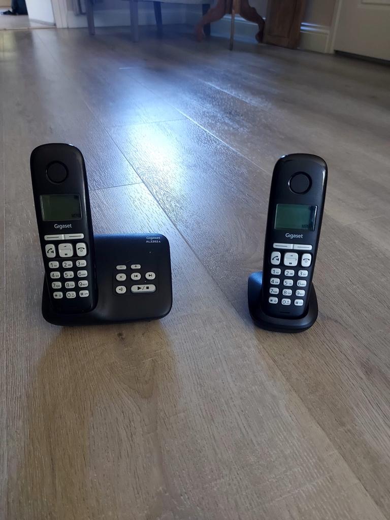 Gigaset a2202h, Ophalen, Zo goed als nieuw, 2 handsets