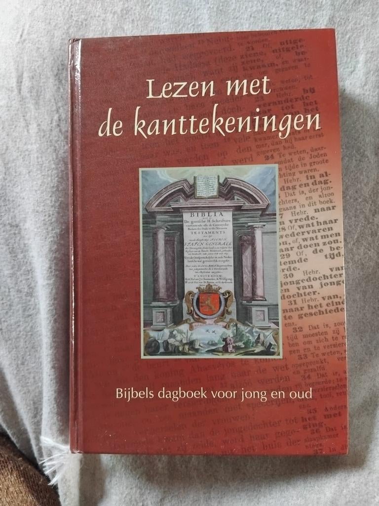 Lezen met de kanttekeningen - Bijbels dagboek, Ophalen of Verzenden, Zo goed als nieuw, Diverse predikanten, Christendom | Protestants