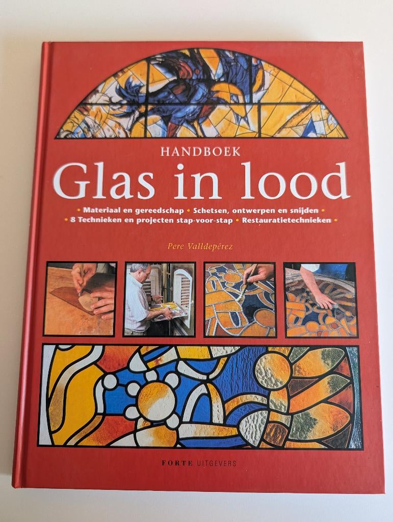 Handboek Glas in Lood - Pere Valldepérez, Ophalen of Verzenden, Zo goed als nieuw, Overige onderwerpen, Pere Valldepérez