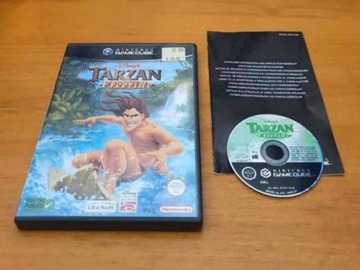 OPRUIMEN | GameCube | Disney's Tarzan Freeride, Avontuur en Actie, Gebruikt, 1 speler, Ophalen of Verzenden