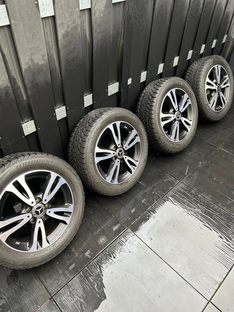 Mercedes velgen 16 inch A B CLA W176 W246 C117 5X112 TPMS, Ophalen, 16 inch, Banden en Velgen, 205 mm