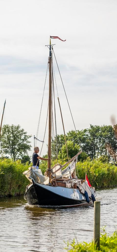 Grundel  (Kooijman en de Vries) 7 meter, Ophalen, Gebruikt, Staal, Benzine