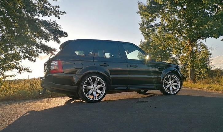 22" Overfinch met nieuwe banden. Range Rover, Auto-onderdelen, Banden en Velgen, Velg(en), Zomerbanden, Overige maten, 265 mm
