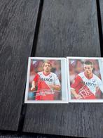 2 voetbal kaarten met handtekening, Ophalen of Verzenden, Meerdere plaatjes