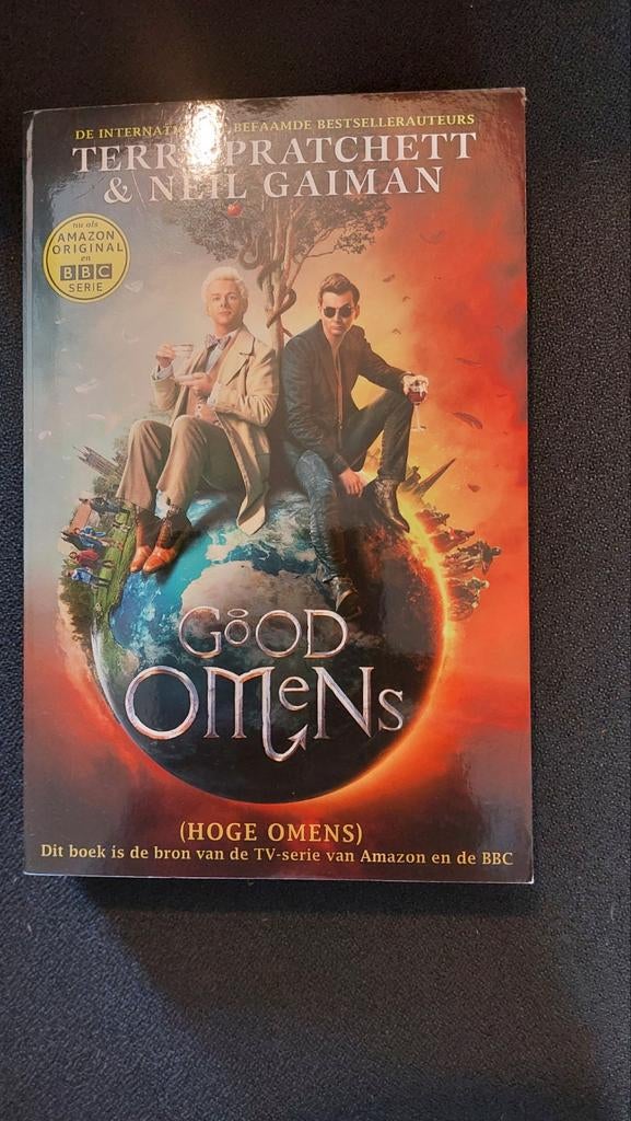 Good Omens - Terry Pratchett & Neil Gaiman, Ophalen of Verzenden, Zo goed als nieuw, Terry Pratchett & Neil Gaiman