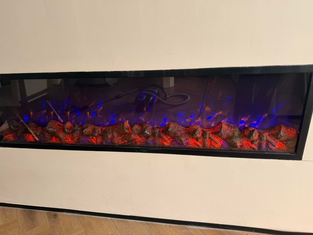 sfeerhaard, Ophalen of Verzenden, Gebruikt, Inbouwhaard, Elektrische haard