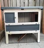 Konijnenkooi cavia hok ferplast grand lodge met gratis toeb., Dieren en Toebehoren, 110 cm of meer, Ophalen of Verzenden, 90 cm of meer