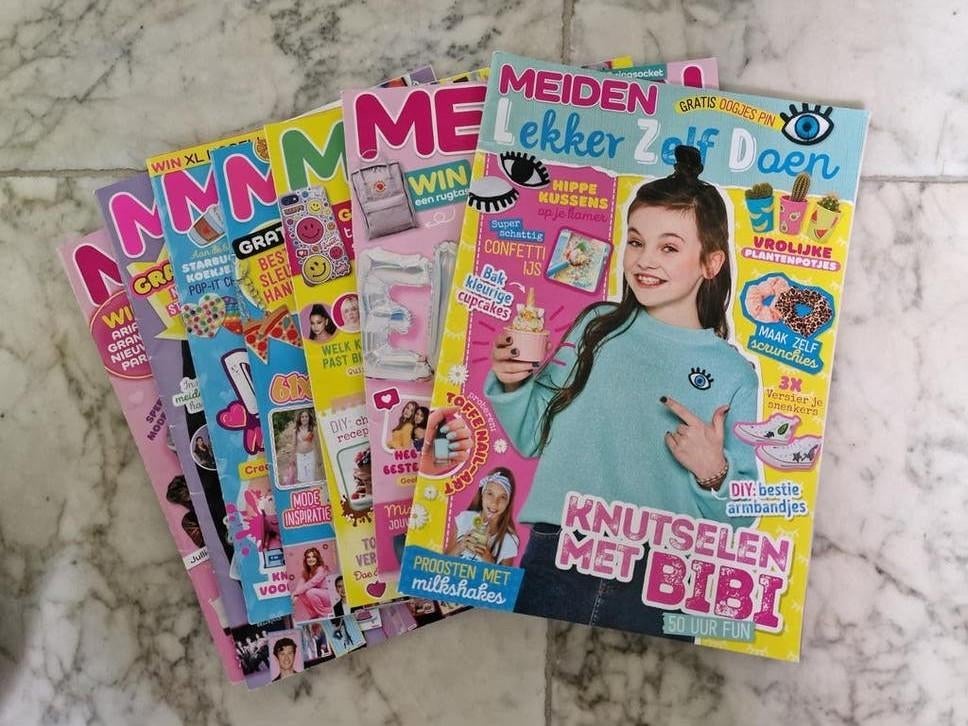 Meiden magazines, Ophalen of Verzenden, Gelezen, Damesbladen