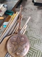 Hete kolen pan, Ophalen