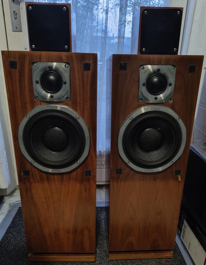 set Magnat Luidsprekers zuilen Illinois / All Ribbon 8P10P, Audio, Tv en Foto, Luidsprekers, Ophalen of Verzenden, 60 tot 120 watt