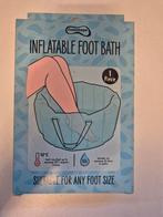 Opblaasbaar Voetenbad - Nieuw in Verpakking, Ophalen of Verzenden, Nieuw, Blauw, Overige typen