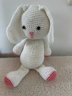 Handgemaakt gehaakt konijn knuffeltje, Verzenden, Zo goed als nieuw, Konijn