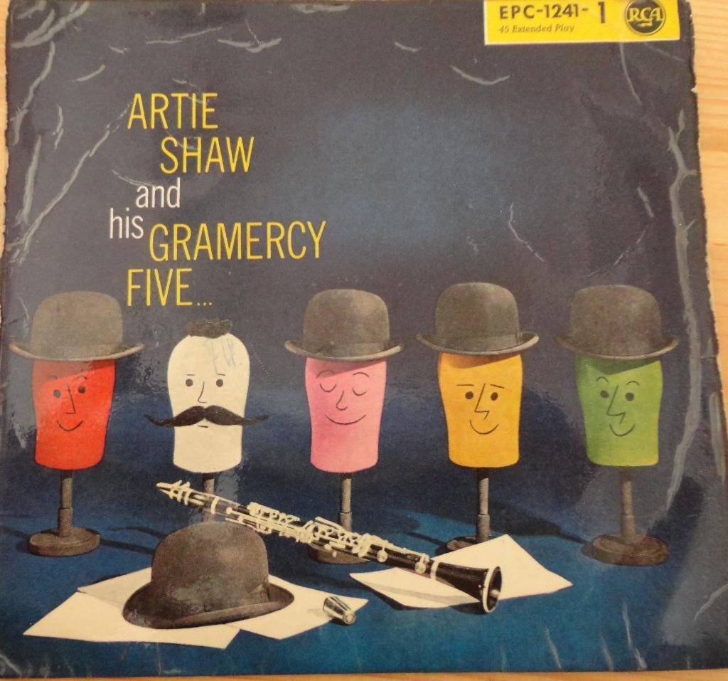 Artie Shaw & Gramercy Five -Cross your heart, Gebruikt, 7 inch, Single, Ophalen of Verzenden