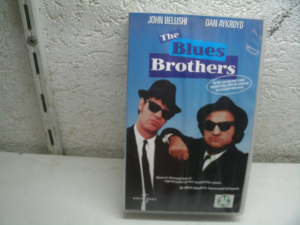 vhs 124b the blues brothers, Alle leeftijden, Ophalen of Verzenden, Zo goed als nieuw, Komedie