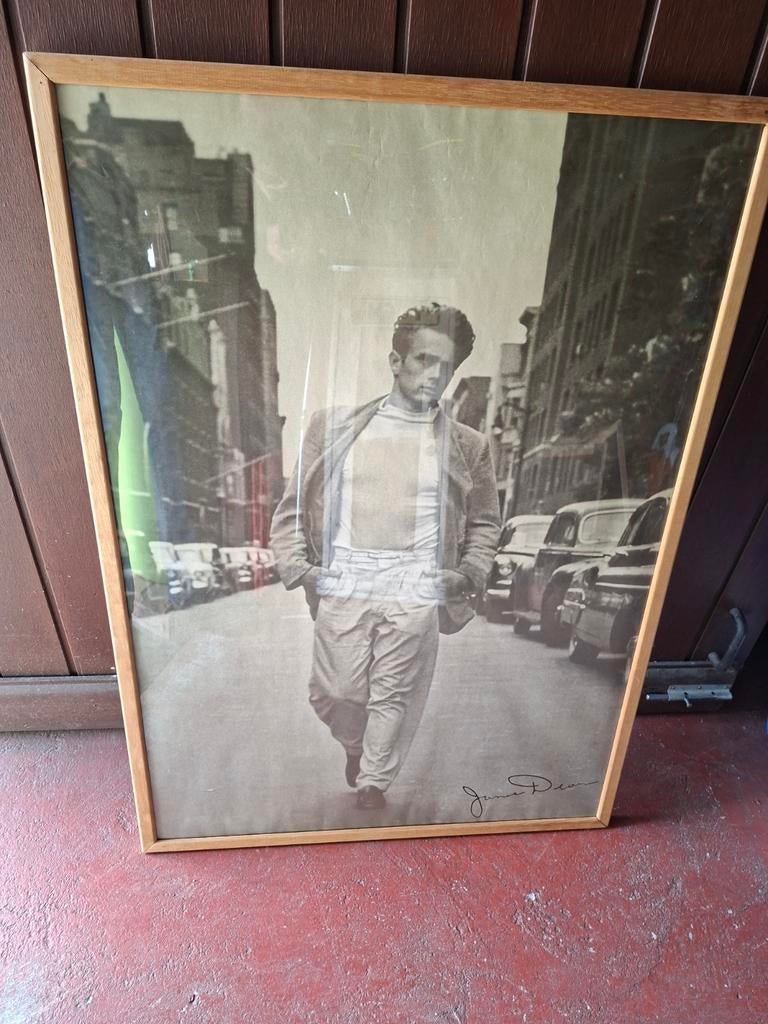 James Dean collectie, Verzamelen, Ophalen, Zo goed als nieuw, Poster, Artwork of Schilderij