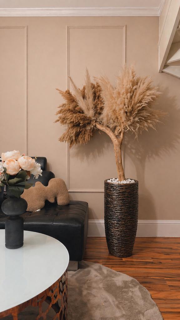 Pampas Boom 185 cm, Ophalen of Verzenden, Zo goed als nieuw